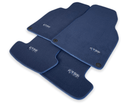Dark Blue Floor Mats for Porsche Cayenne (2018-2023) | ER56 Design - AutoWin