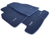 Dark Blue Floor Mats for Porsche Macan (2014-2023) | ER56 Design - AutoWin