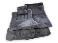 Dark Gray Sheepskin Floor Mats For Rolls Royce Phantom VIII (2017-2024) Er56 Design Brand