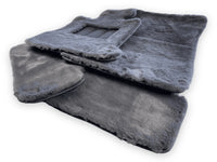 Dark Gray Sheepskin Floor Mats For Rolls Royce Phantom VIII (2017-2024) Er56 Design Brand
