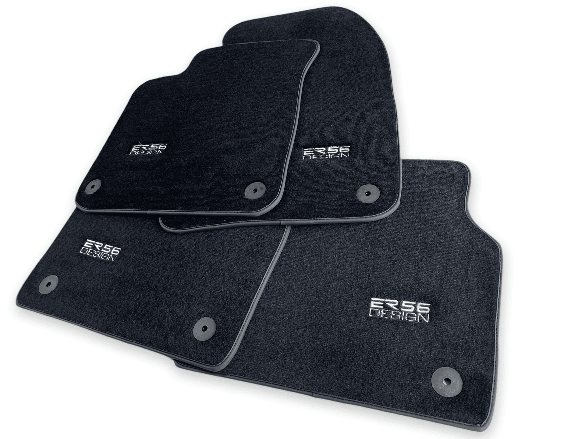 Floor Mats for Audi A4 - B7 Sedan (2005-2008) ER56 Design - AutoWin