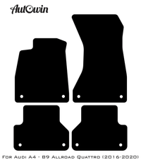 Floor Mats for Audi A4 - B9 Allroad Quattro (2016-2020) - AutoWin