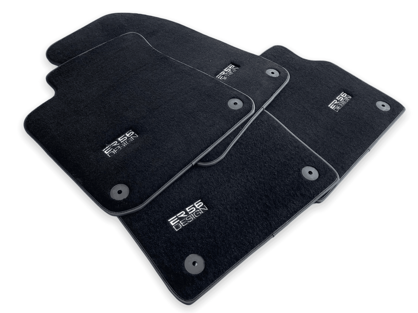 Floor Mats for Audi A4 - B9 Sedan (2018-2019) ER56 Design - AutoWin