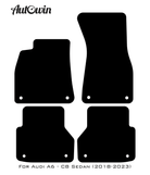 Floor Mats for Audi A6 - C8 Sedan (2018-2023) ER56 Design - AutoWin