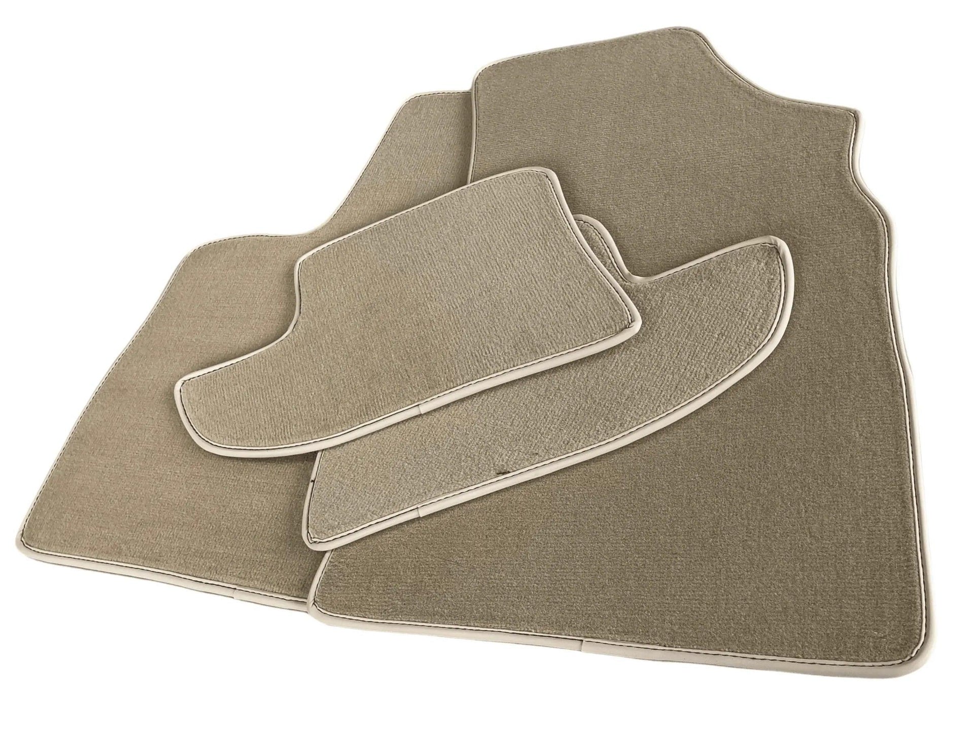 Floor Mats For Bentley Continental GTC (2006–2011) Beige - AutoWin