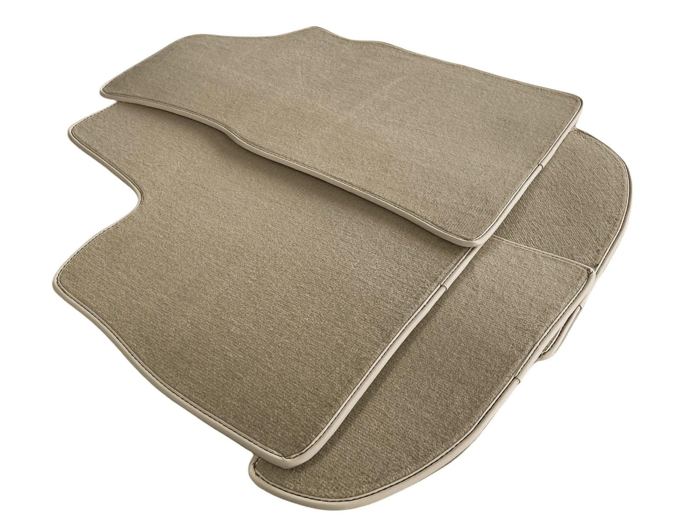 Floor Mats For Bentley Continental GTC (2006–2011) Beige - AutoWin
