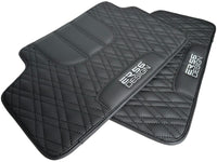 Floor Mats For BMW 1 Series F70 Black Leather Er56 Design - AutoWin
