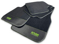 Floor Mats For BMW Gran Tourer F46 (2015-2022) 5 Seats Carbon Leather Er56 Design - AutoWin