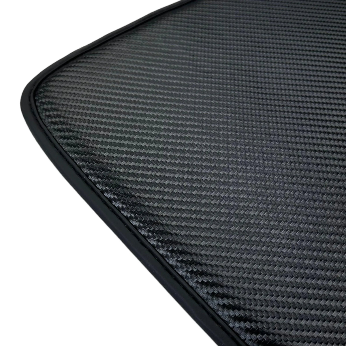 Floor Mats for Ferrari 296 GTS (2022-2027) Made From Carbon Fiber Leather
