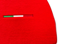 Floor Mats For Ferrari 328 GTB 1985-1989 Red Autowin Brand Italian Edition - AutoWin