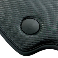 Floor Mats for Ferrari 458 GT2 (2012-2015) Carbon Fiber Leather Autowin Brand Italian Edition