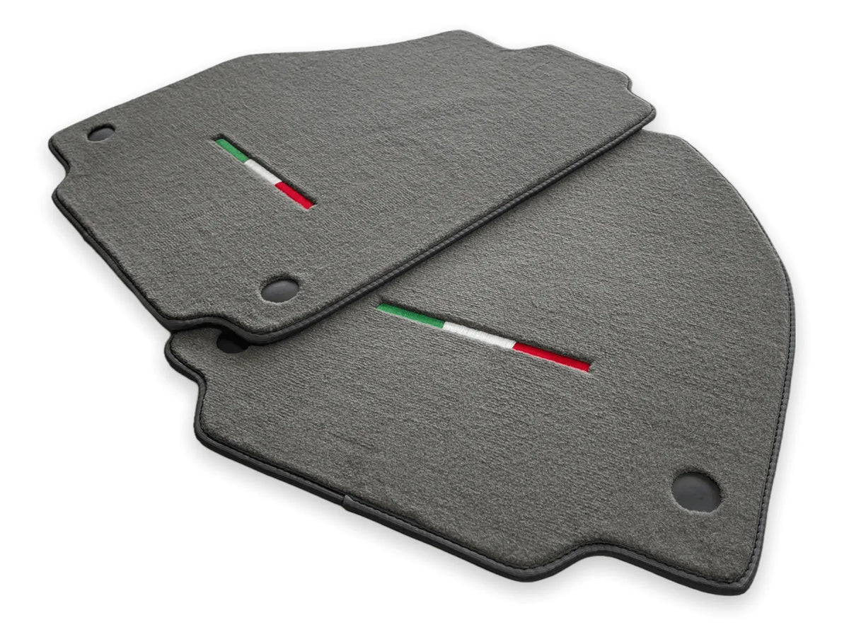 Floor Mats For Ferrari 458 GT2 2012-2015 Gray Autowin Brand Italian Edition