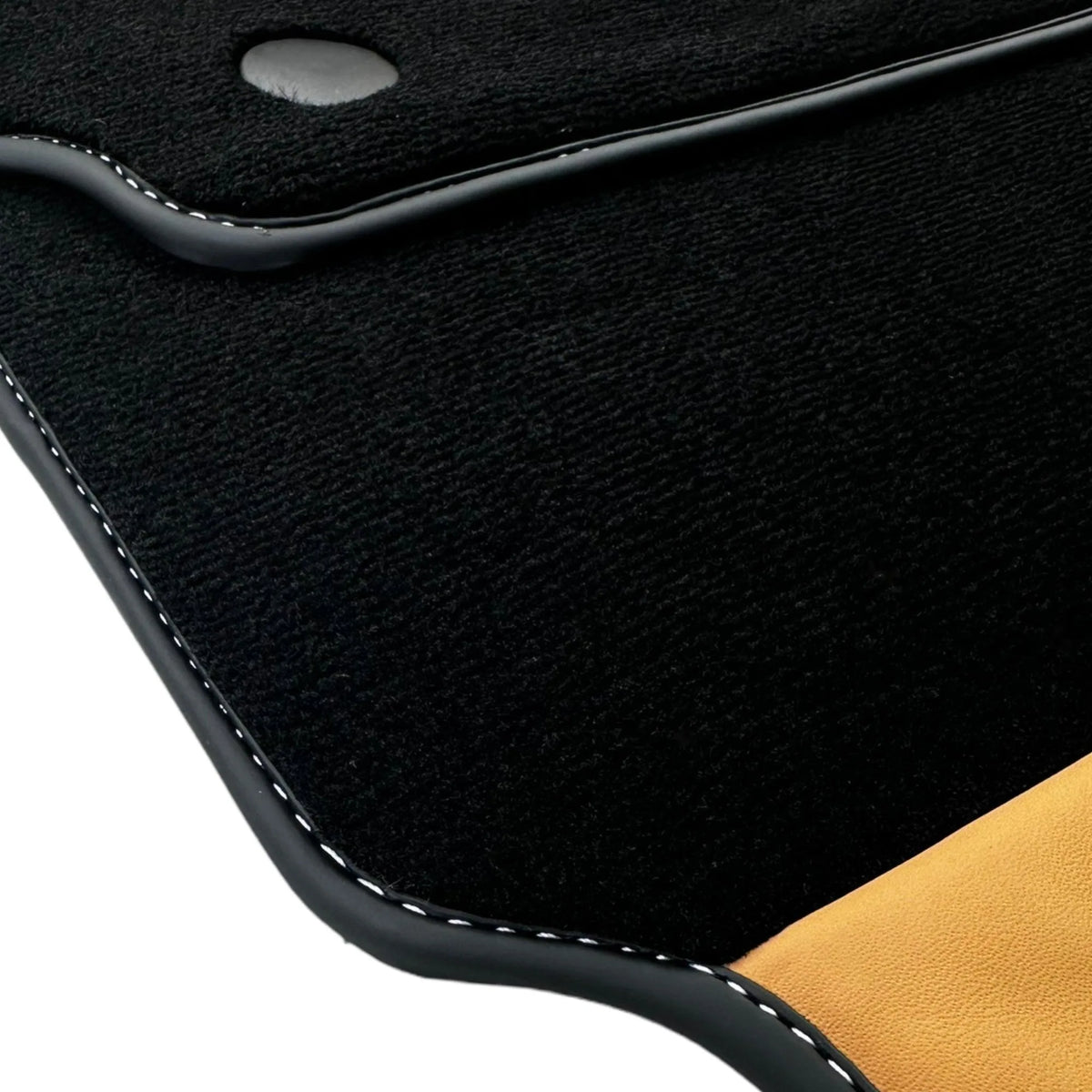 Floor Mats for Ferrari 458 GT2 (2012-2015) with Beige Tradizione Nappa Leather