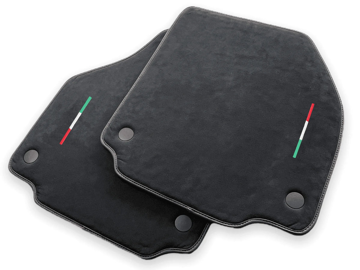 Floor Mats For Ferrari 458 Italia 2009-2015 Alcantara Leather - AutoWin