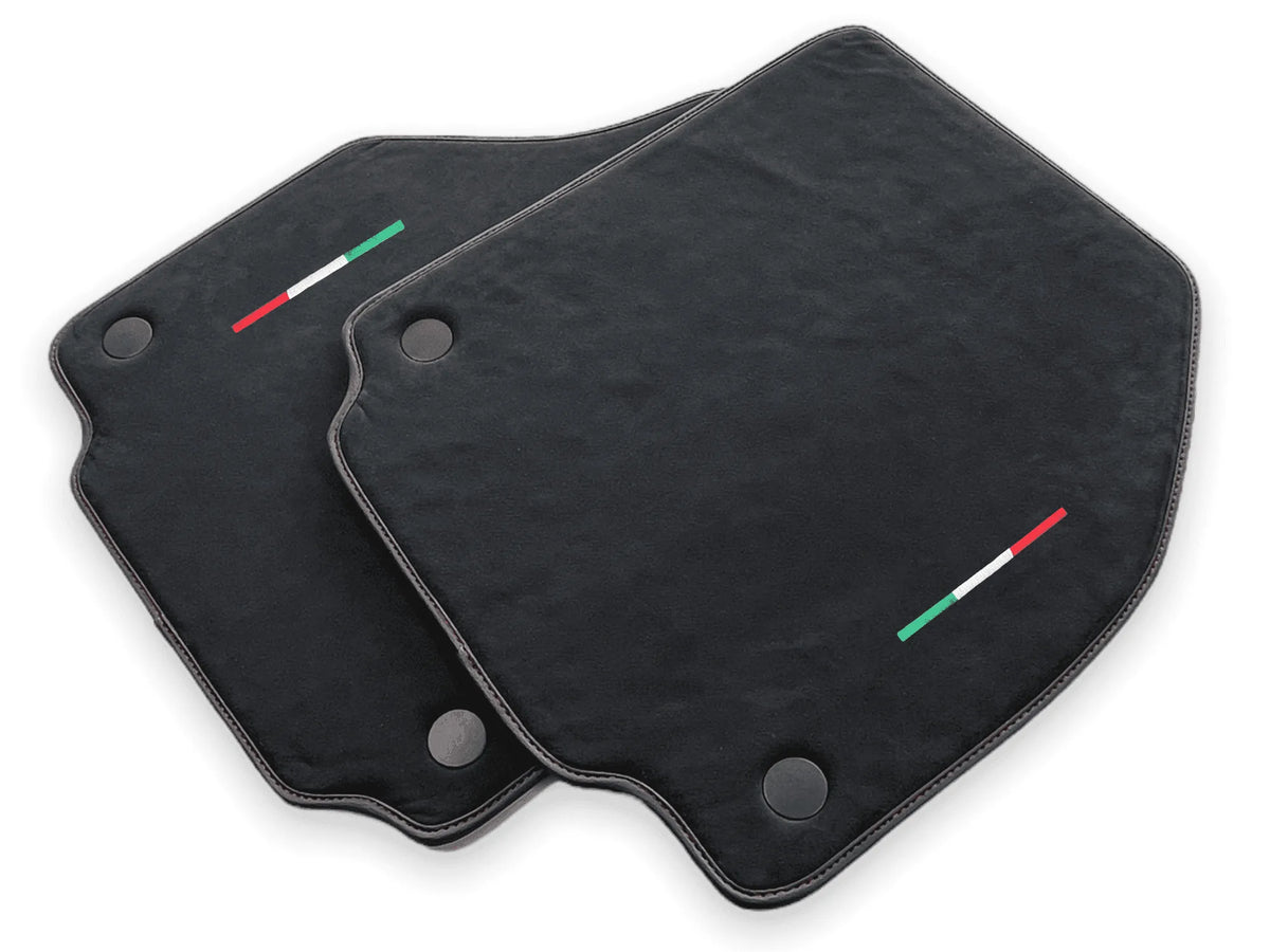 Floor Mats For Ferrari 458 Italia 2009-2015 Alcantara Leather - AutoWin