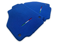 Floor Mats For Ferrari 458 Italia 2009-2015 Blue Autowin Brand Italian Edition - AutoWin