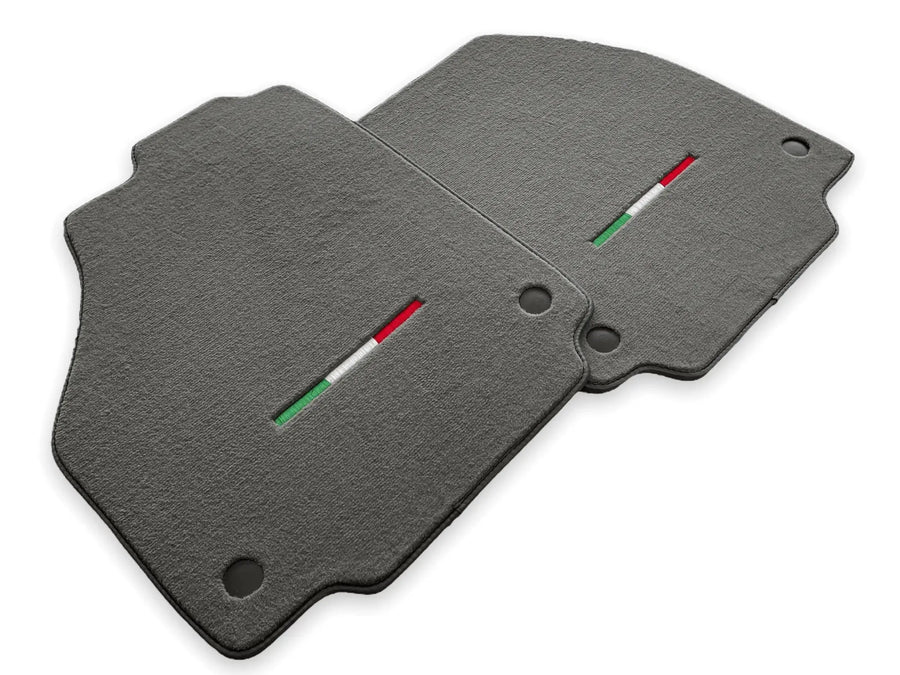 Floor Mats For Ferrari 458 Italia 2009-2015 Gray Autowin Brand Italian Edition - AutoWin