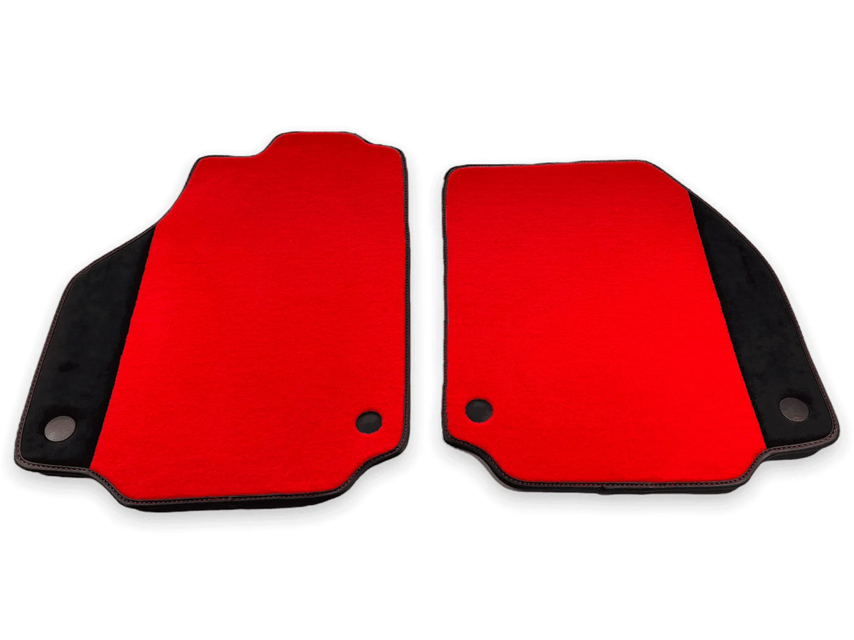 Floor Mats For Ferrari 458 Italia (2009-2015) Red Carpet And Alcantara Leather