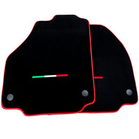Floor Mats for Ferrari 458 Italia (2009-2015) with Red Trim - AutoWin
