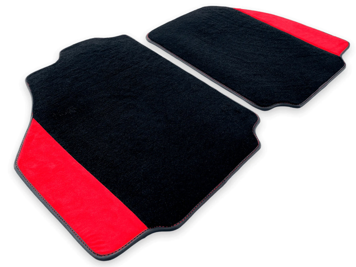 Floor Mats For Ferrari 458 Speciale (2012-2015) Red Alcantara Leather