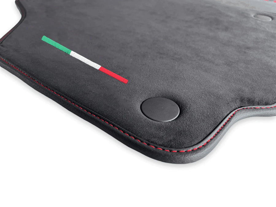 Floor Mats For Ferrari 458 Spider 2012-2015 Alcantara Leather