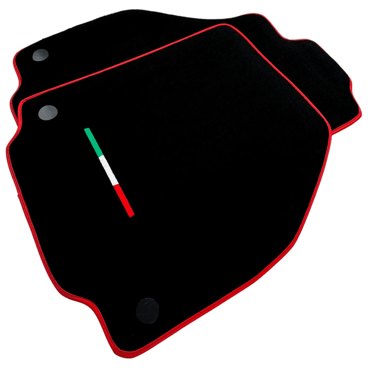 Floor Mats For Ferrari 488 Spider (2016-2022) - Red Trim