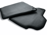 Floor Mats For Ferrari California Convertible 2008-2014 Carbon Fiber Leather - AutoWin