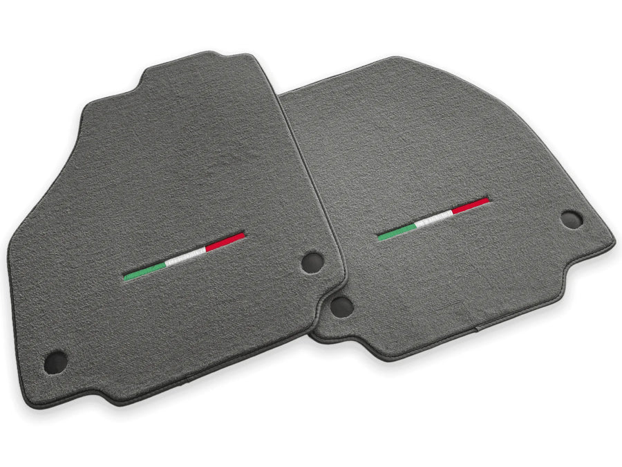 Floor Mats For Ferrari F8 Spider 2019-2023 Gray Italian Edition