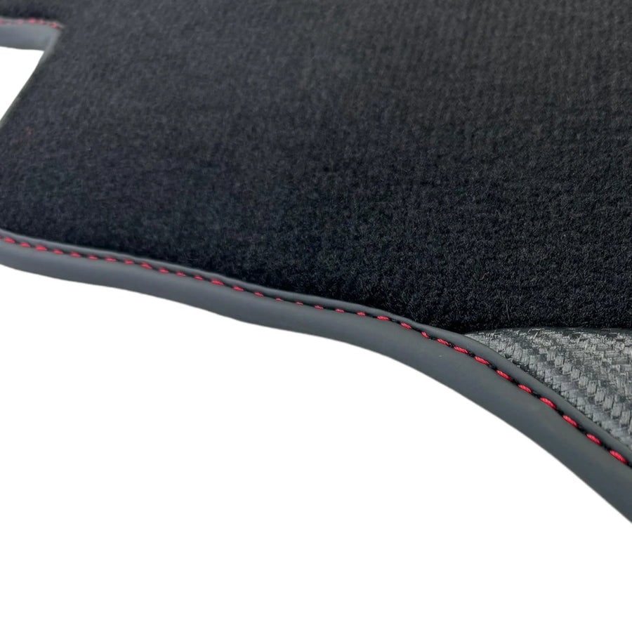 Floor Mats for Ferrari F8 Tributo (2019-2023) with Carbon Fiber - AutoWin