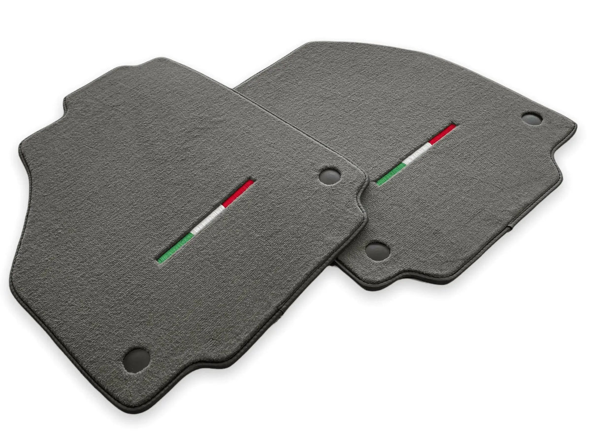 Floor Mats For Ferrari Spider 2012-2015 Gray Autowin Brand Italian Edition
