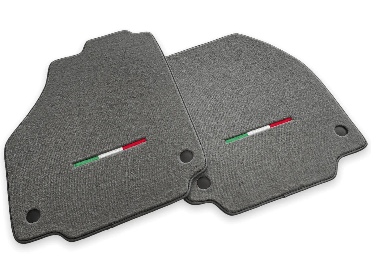 Floor Mats For Ferrari Spider 2012-2015 Gray Autowin Brand Italian Edition