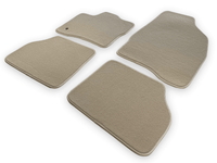 Floor Mats for Lincoln Continental (1939-1948) Sedan Beige Tailored Carpets - AutoWin