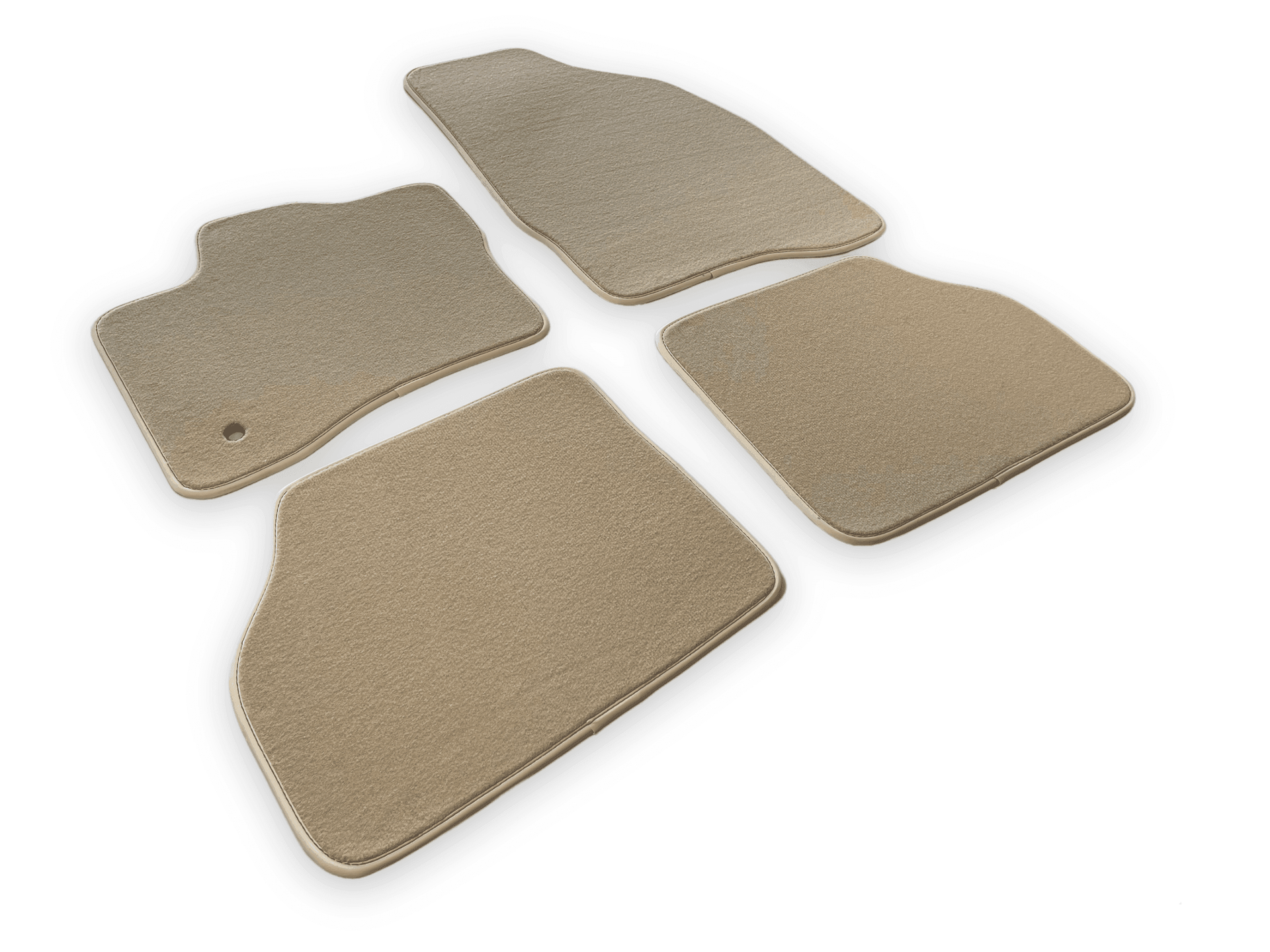 Floor Mats for Lincoln Continental (2017-2020) Sedan Beige Tailored Carpets - AutoWin