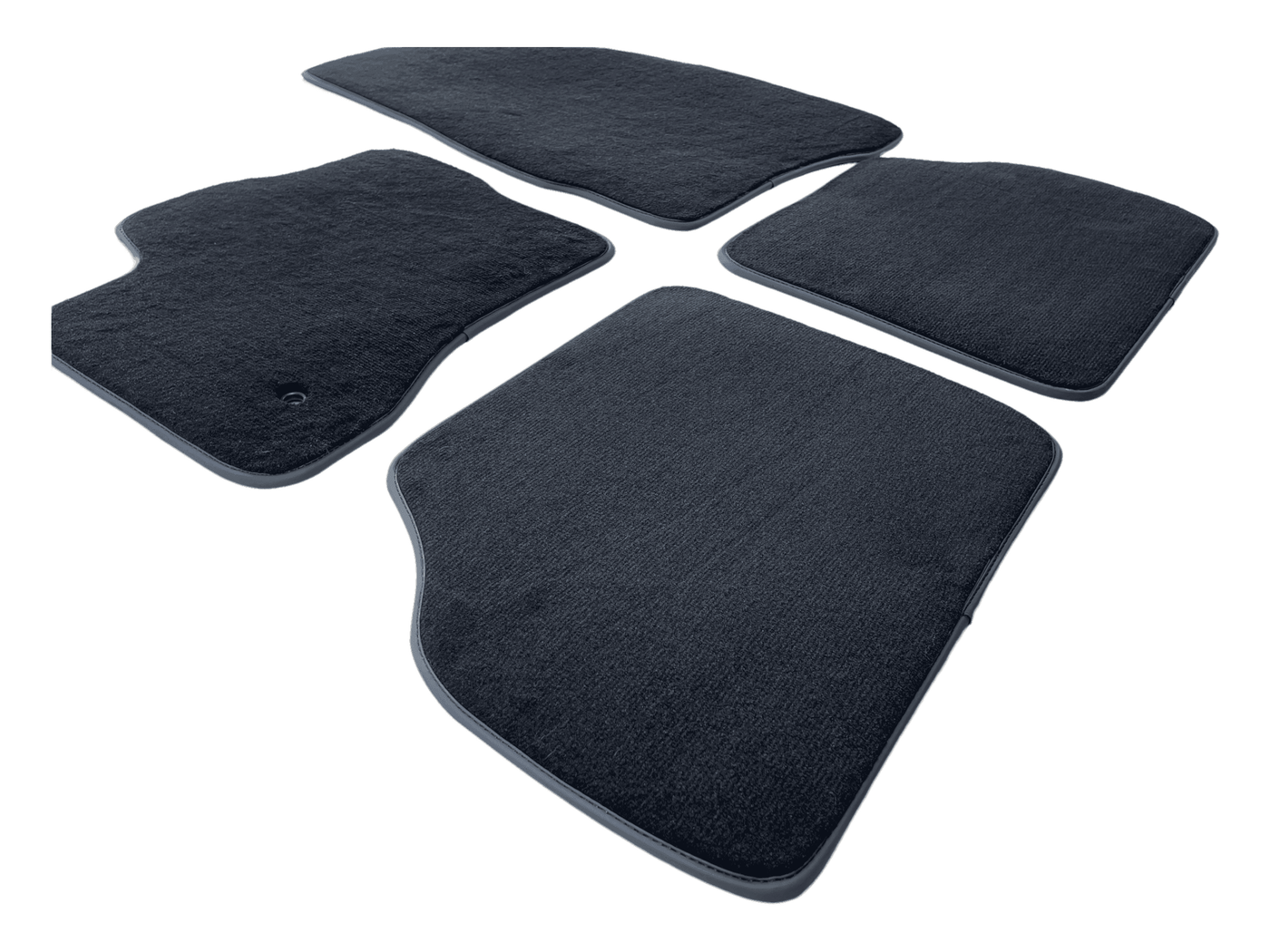 Floor Mats for Lincoln Continental (2017-2020) Sedan Black Tailored Carpets - AutoWin