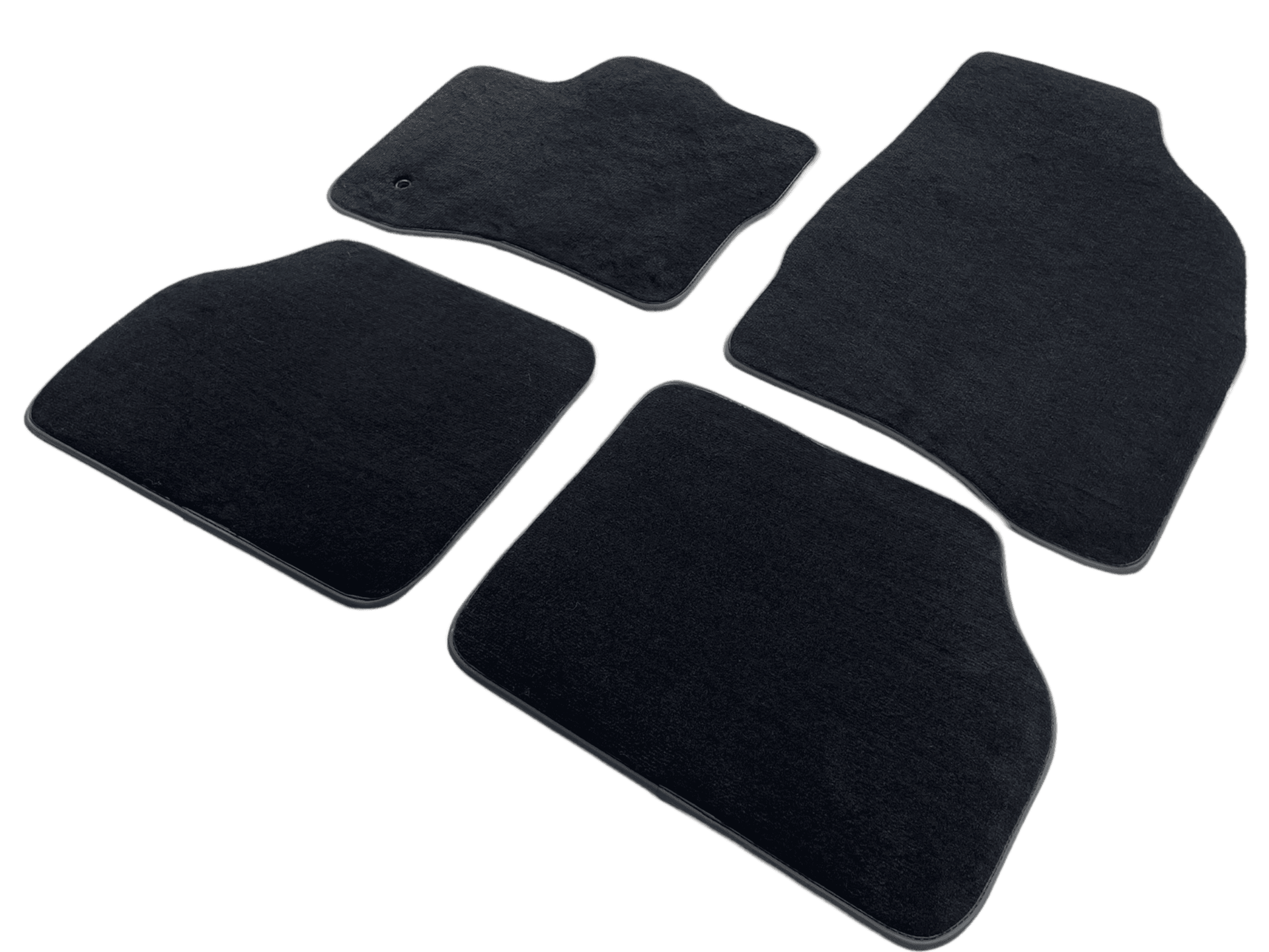 Floor Mats for Lincoln MKS (2008-2016) Black Tailored Carpets - AutoWin
