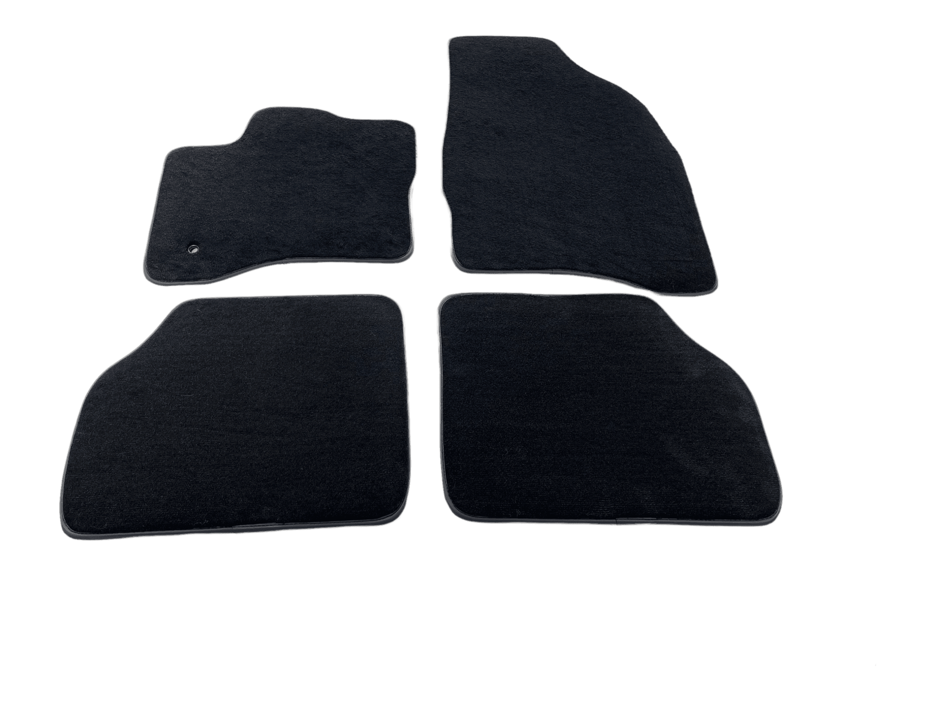 Floor Mats for Lincoln Nautilus (2019-2024) SUV Black Tailored Carpets - AutoWin