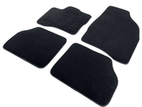 Floor Mats for Lincoln Nautilus (2019-2024) SUV Black Tailored Carpets - AutoWin