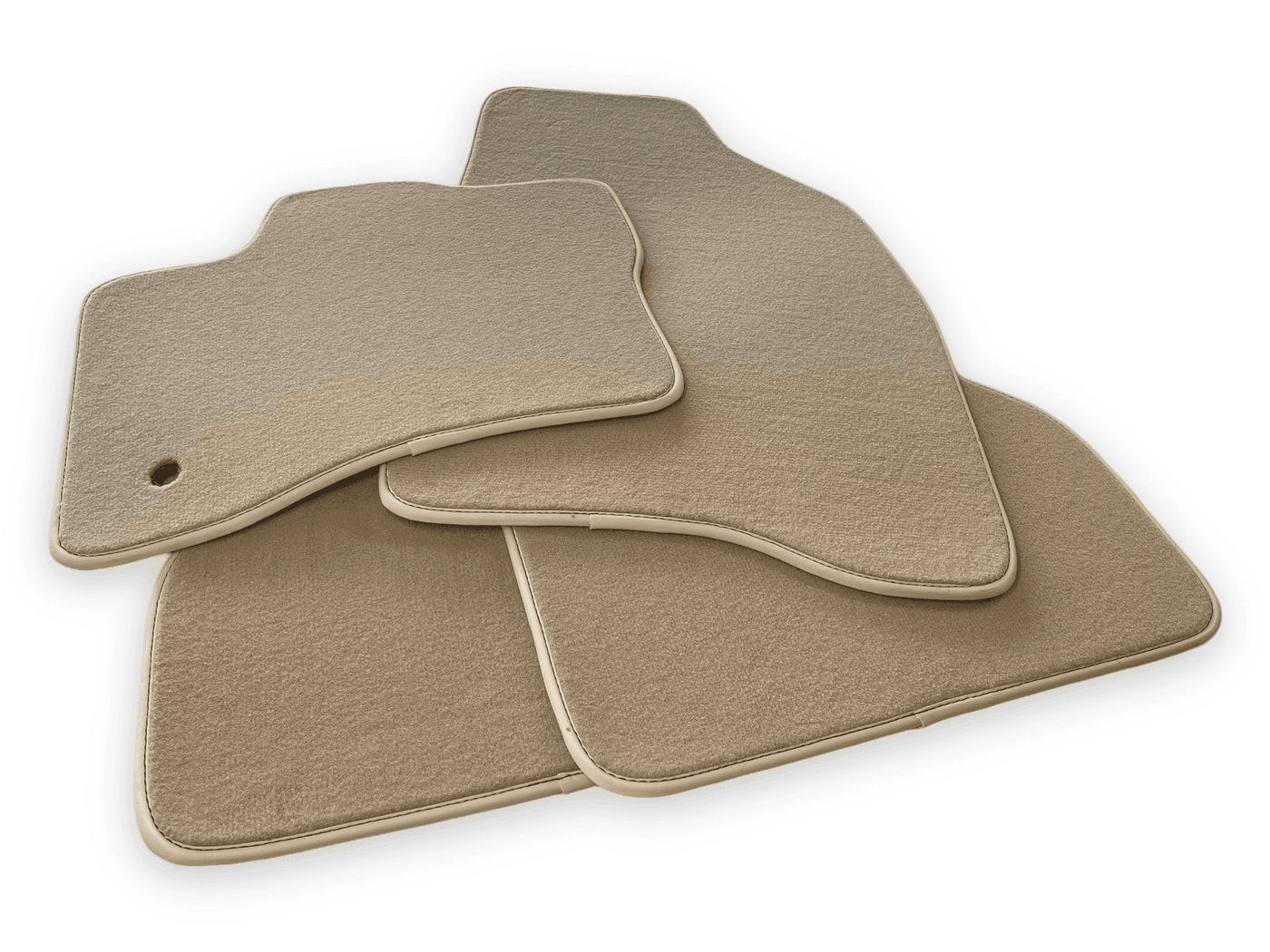 Floor Mats for Lincoln Town Car (1980-2011) Beige Tailored Carpets - AutoWin