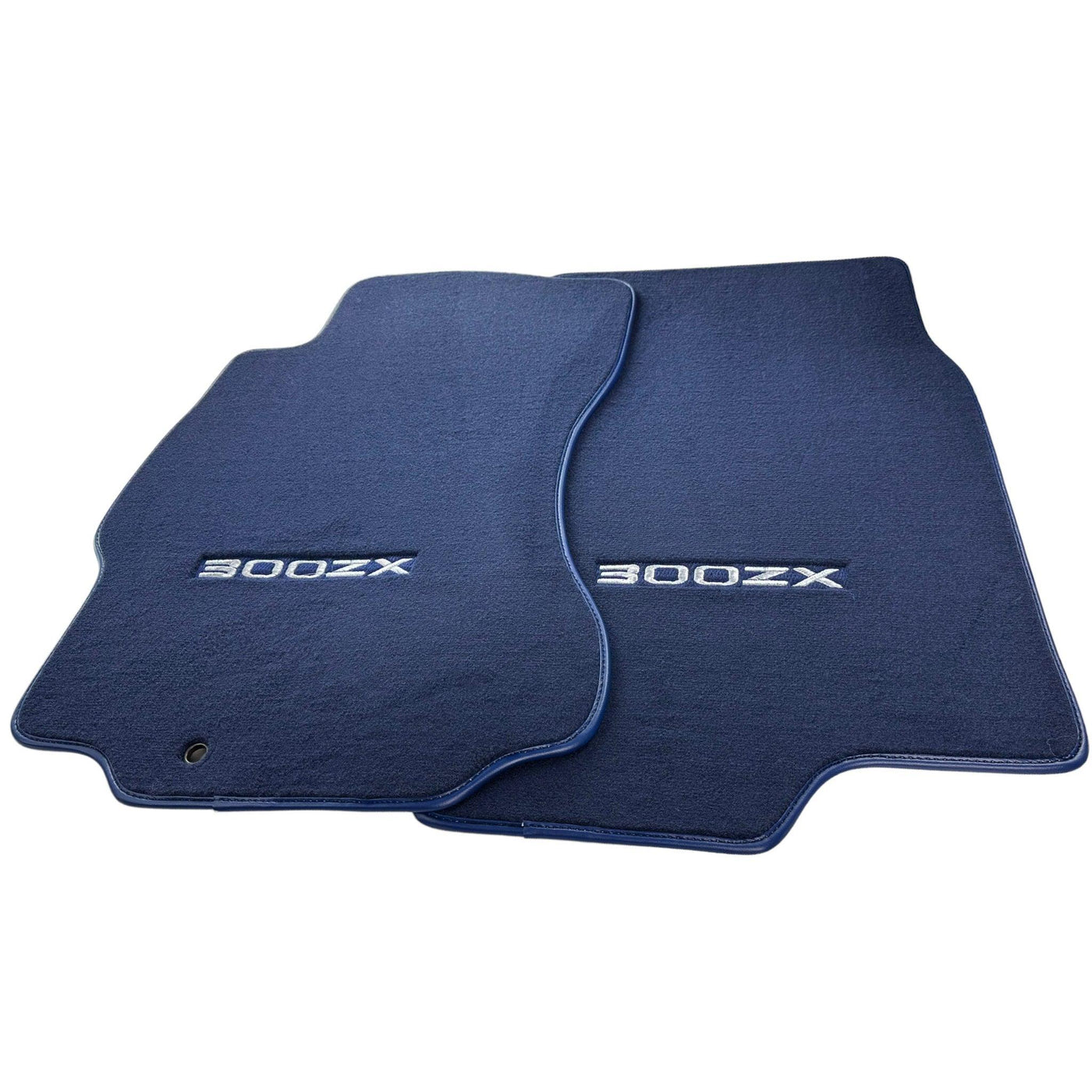 Floor Mats For Nissan 300ZX - Z32 (1990-2000) Tailored Dark Blue Carpets - AutoWin