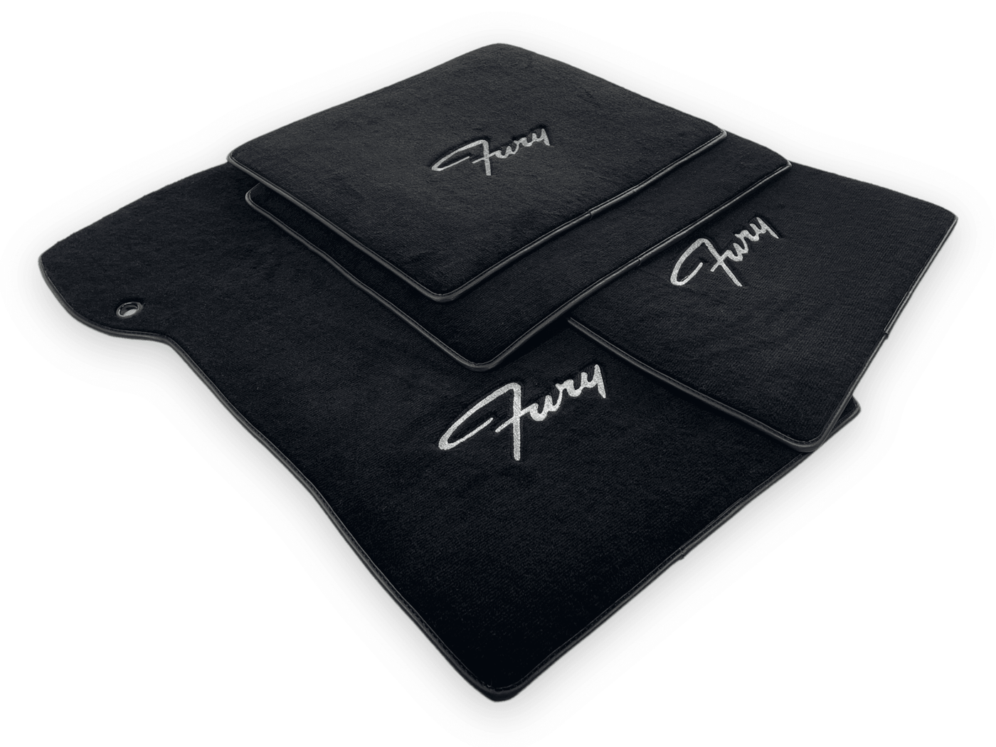 Floor Mats For Plymouth Fury 1957-1968 Black - AutoWin