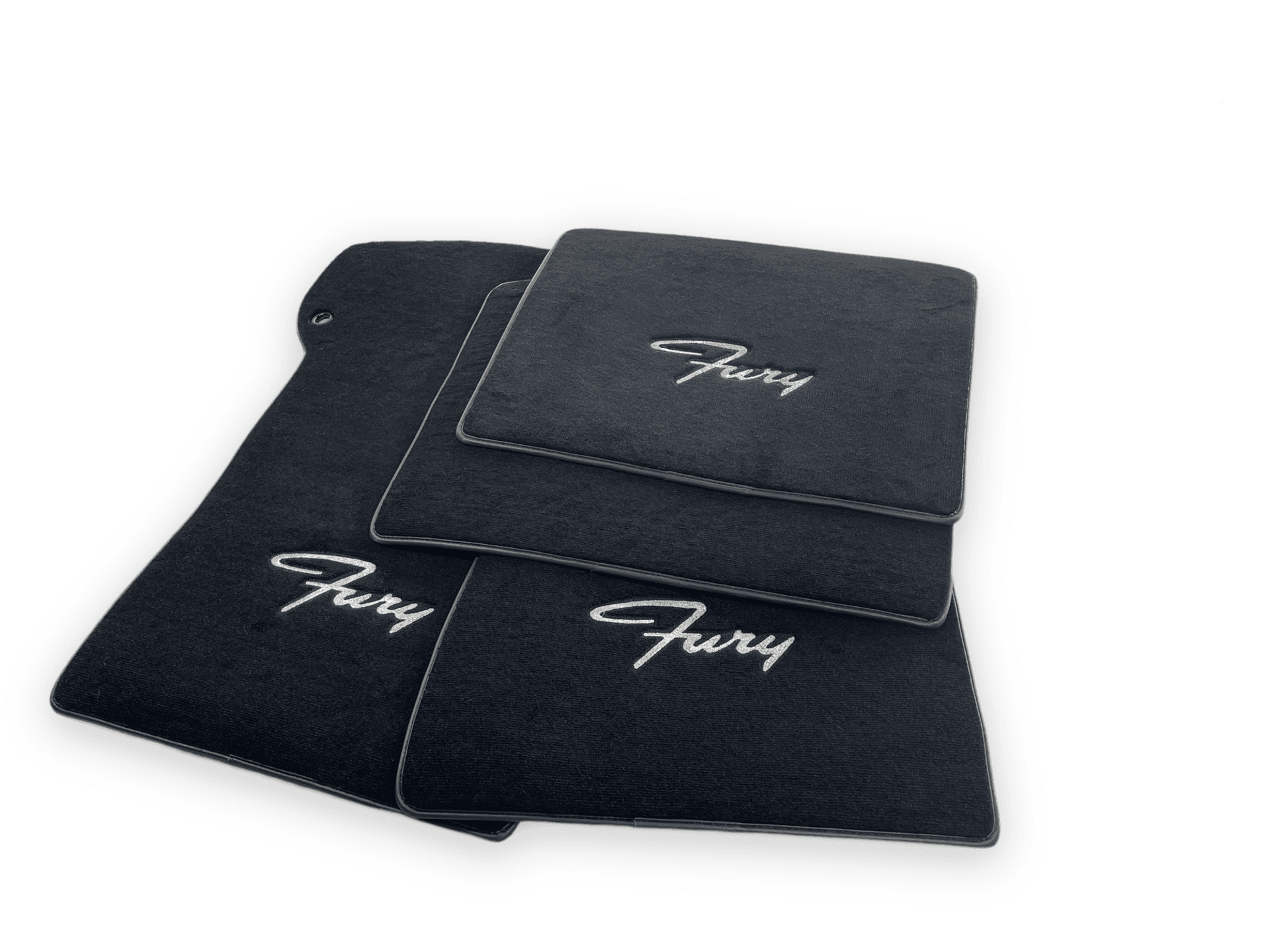 Floor Mats For Plymouth Fury 1957-1968 Black - AutoWin