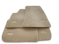 Tapis de voiture pour Rolls Royce Ghost Série I (2010–2020) Beige ER56 Design