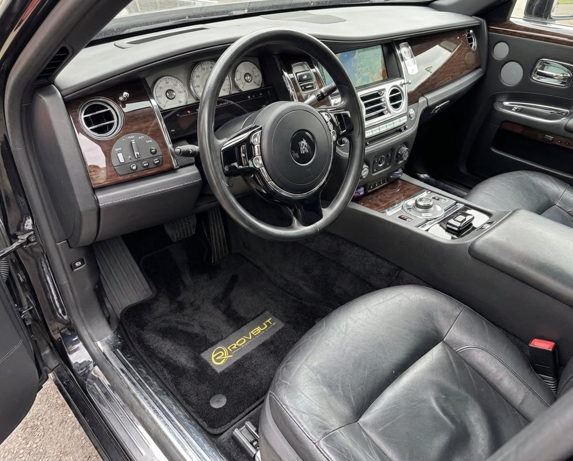 Interior look of floor mats for Floor Mats For Rolls Royce Ghost Series I (2010–2020) ROVBUT Limited Edition