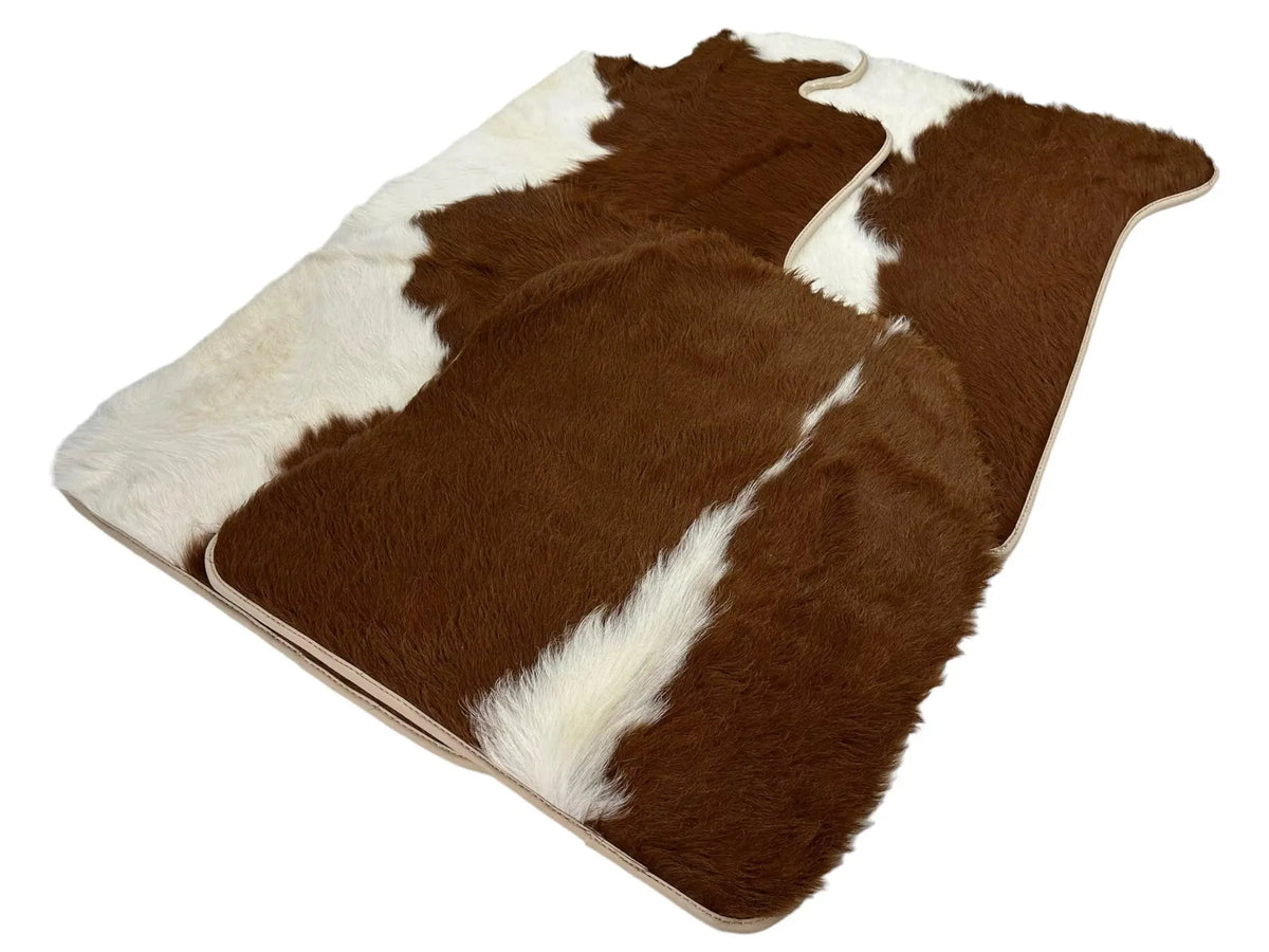 Floor Mats For Rolls Royce Ghost Series II (2021-2024) Cow Leather - AutoWin