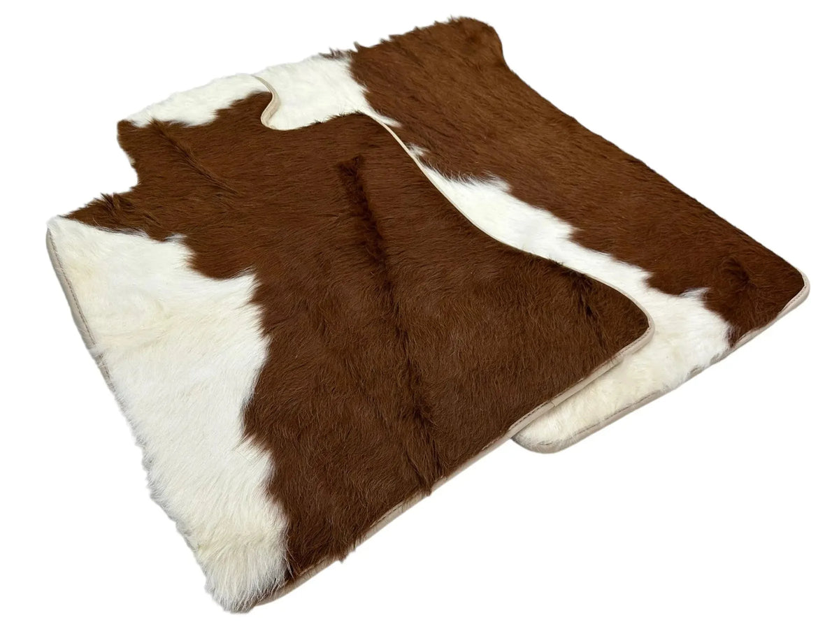 Floor Mats For Rolls Royce Ghost Series II (2021-2024) Cow Leather - AutoWin