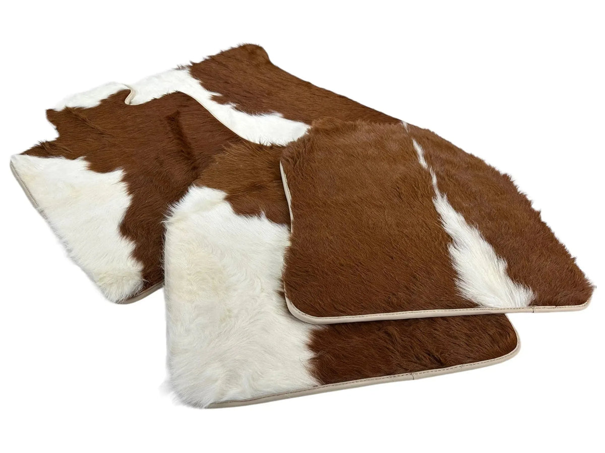 Floor Mats For Rolls Royce Ghost Series II (2021-2024) Cow Leather - AutoWin