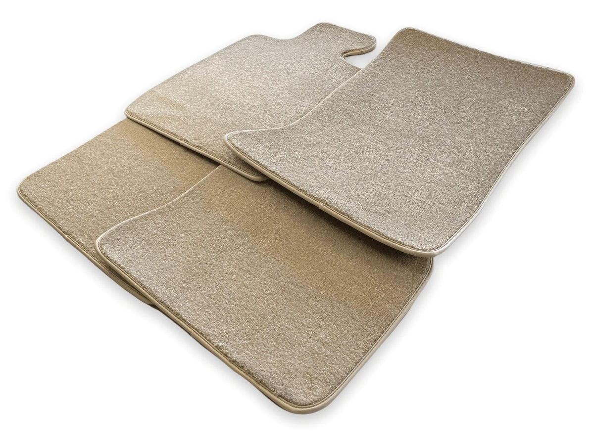 Floor Mats For Rolls Royce Phantom VIII (2017-2024) Beige Luxury Quality - AutoWin