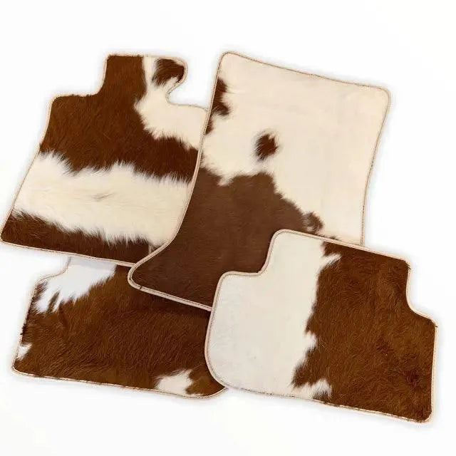 Floor Mats For Rolls Royce Phantom VIII (2017-2024) Cow Leather - AutoWin