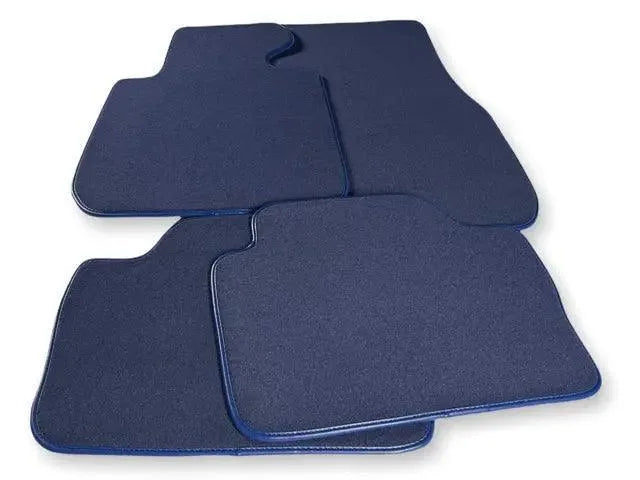 Floor Mats For Rolls Royce Phantom VIII (2017-2024) Dark Blue - AutoWin