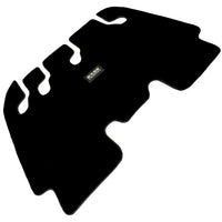 Floor Mats for Tesla Model X - 7 Seats (2016-2024) Black Tailored Carpets ER56 Design - AutoWin